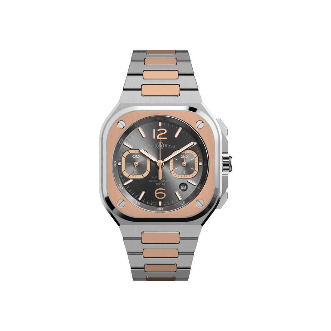 Bell&Ross BR-05 Chrono Grey Steel & Gold