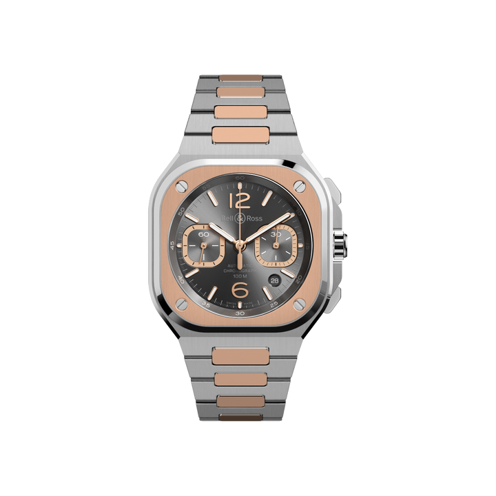 Bell&Ross BR-05 Chrono Grey Steel & Gold