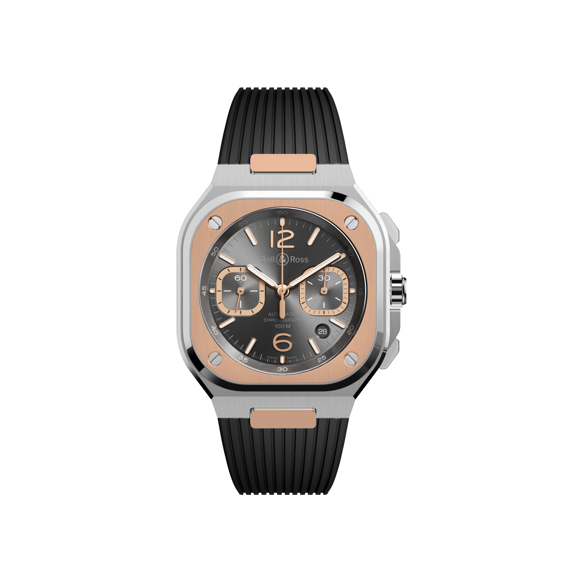 Bell&Ross BR-05 Chrono Grey Steel & Gold