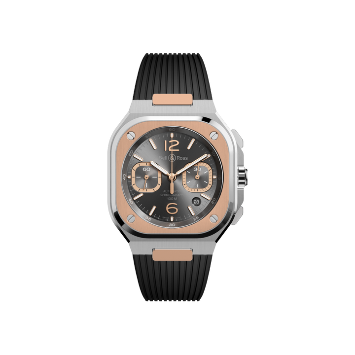 Bell&Ross BR-05 Chrono Grey Steel & Gold