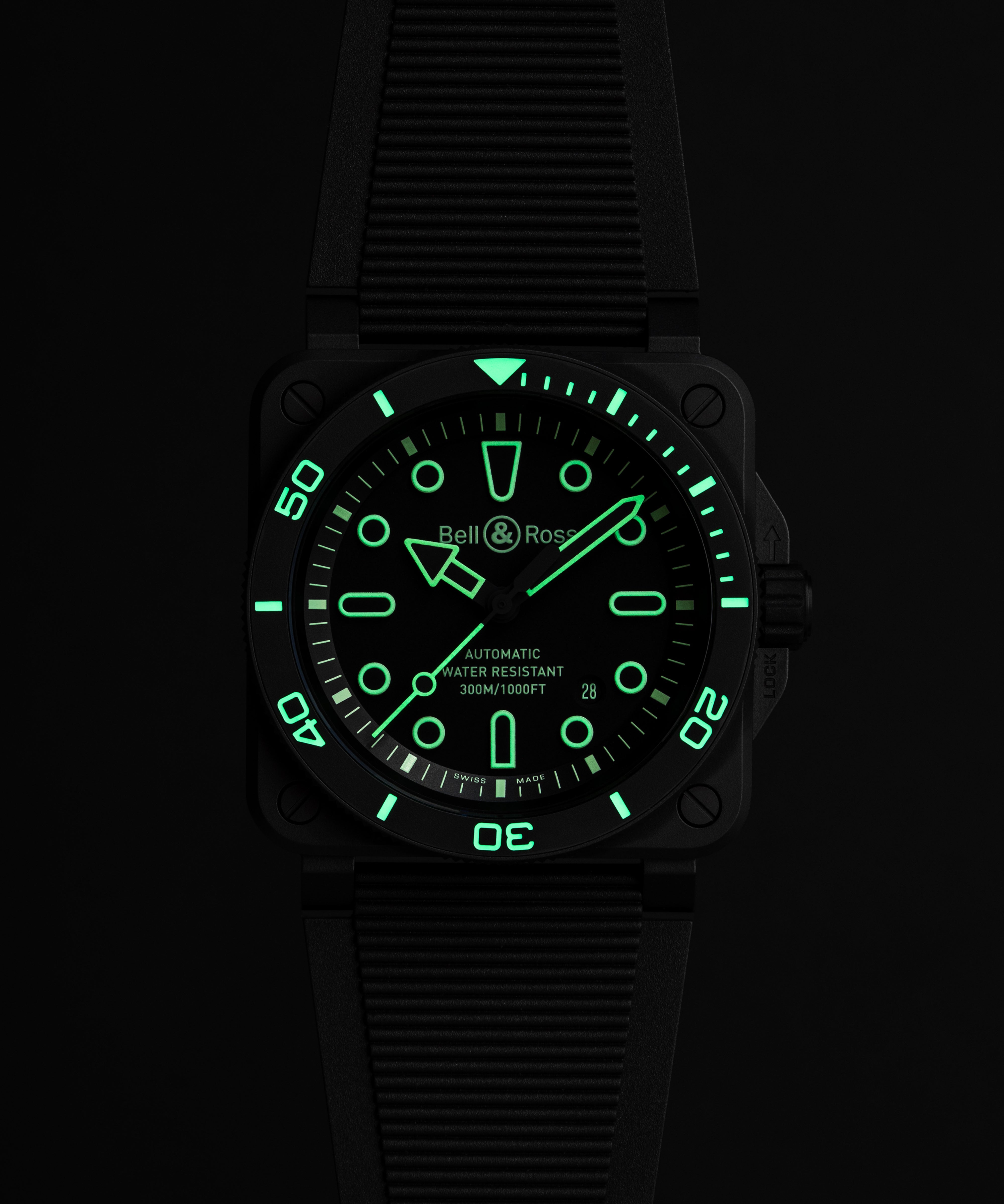 Bell&Ross BR-03 Diver Lum Outline