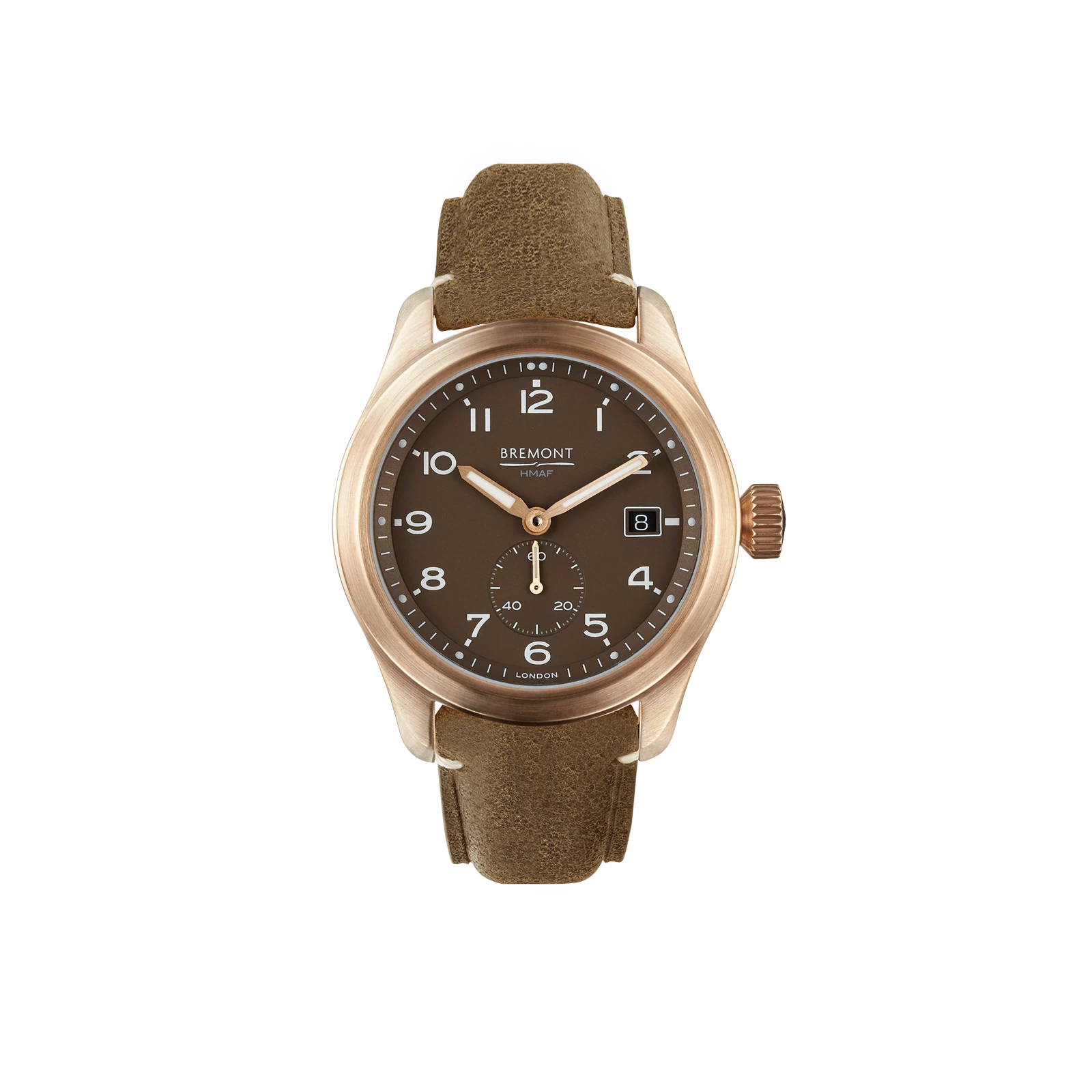 Zegarek klasyczny brązowy Bremont Broadsword Bronze