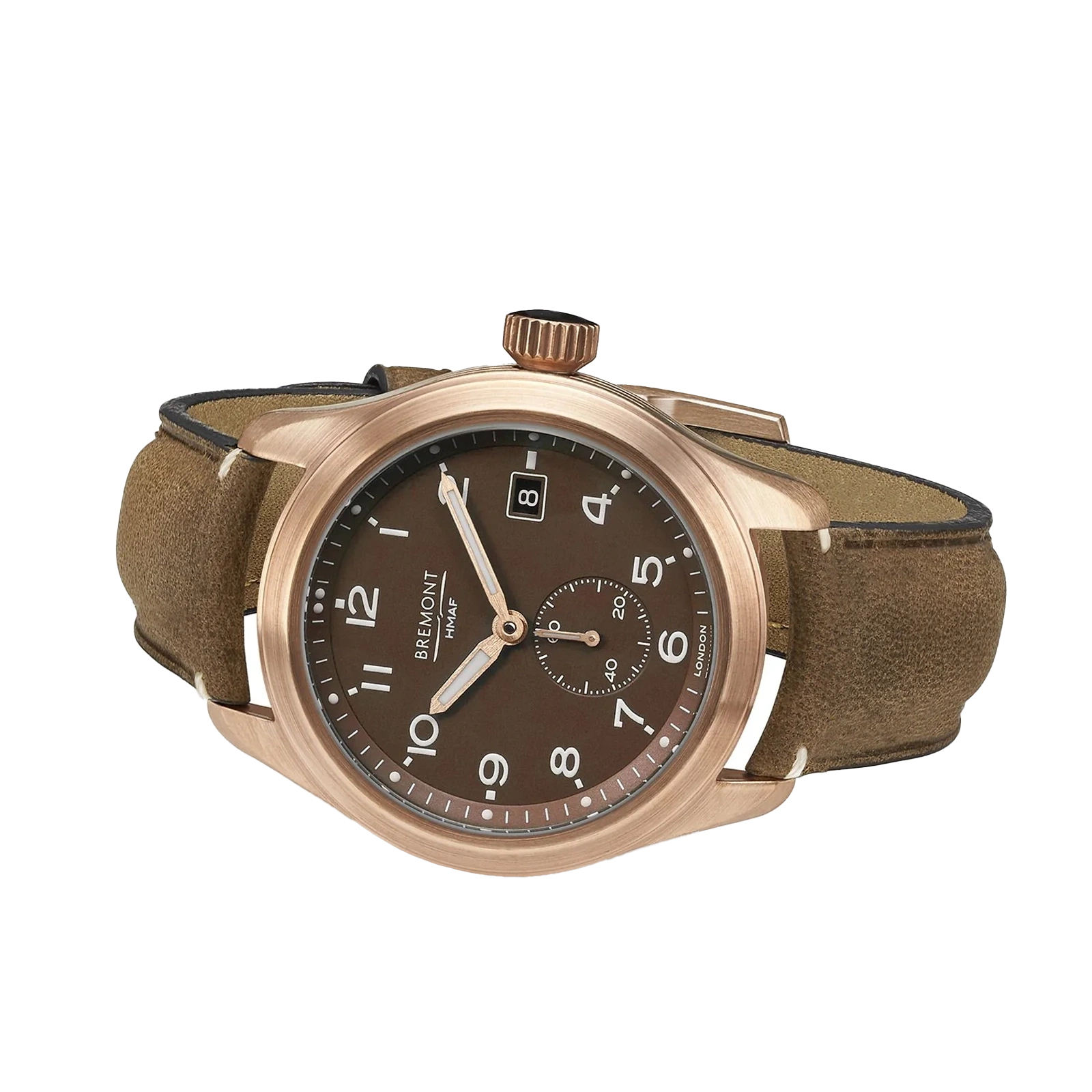 Zegarek klasyczny brązowy Bremont Broadsword Bronze