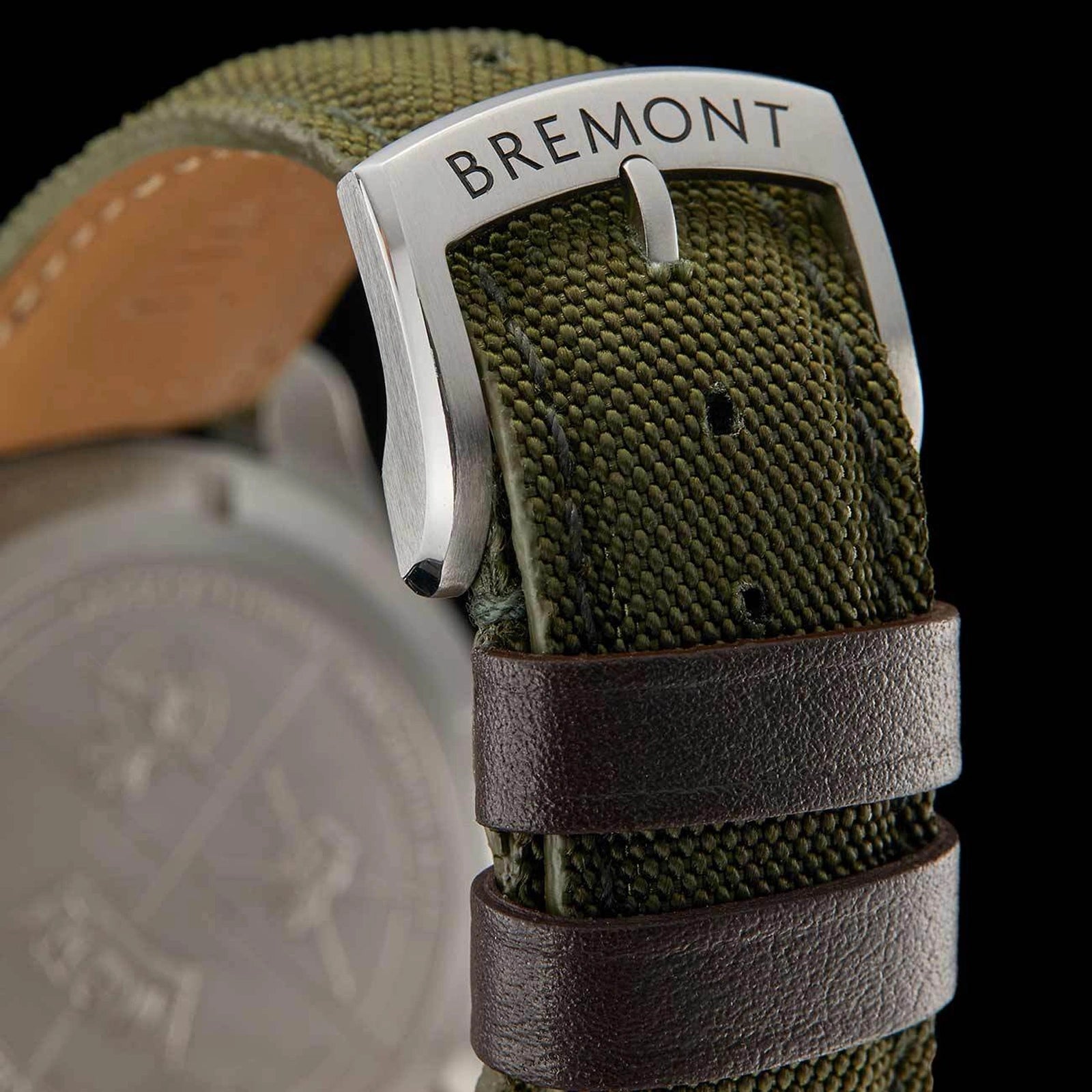 zielony pasek do zegarka Bremont Broadsword 