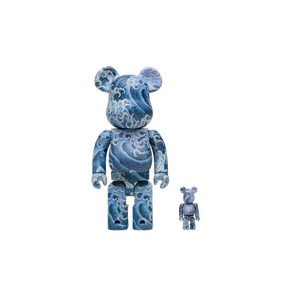 Medicom Bearbrick x Katsushika Hokusai Masculine Waves 100