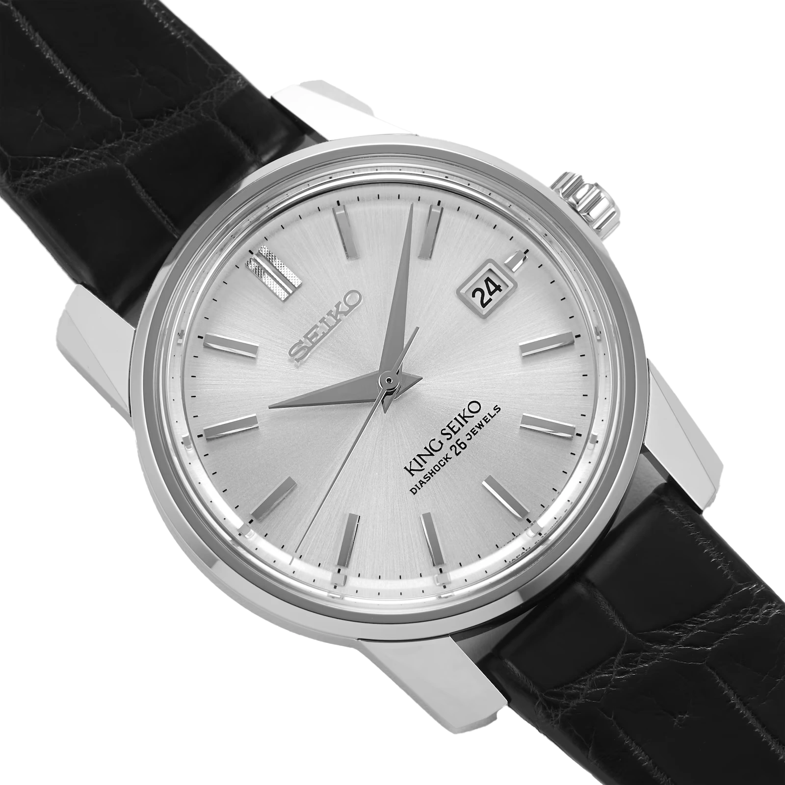 zegarek klasyczny stalowy SEIKO King Seiko SJE083J1 limited edition