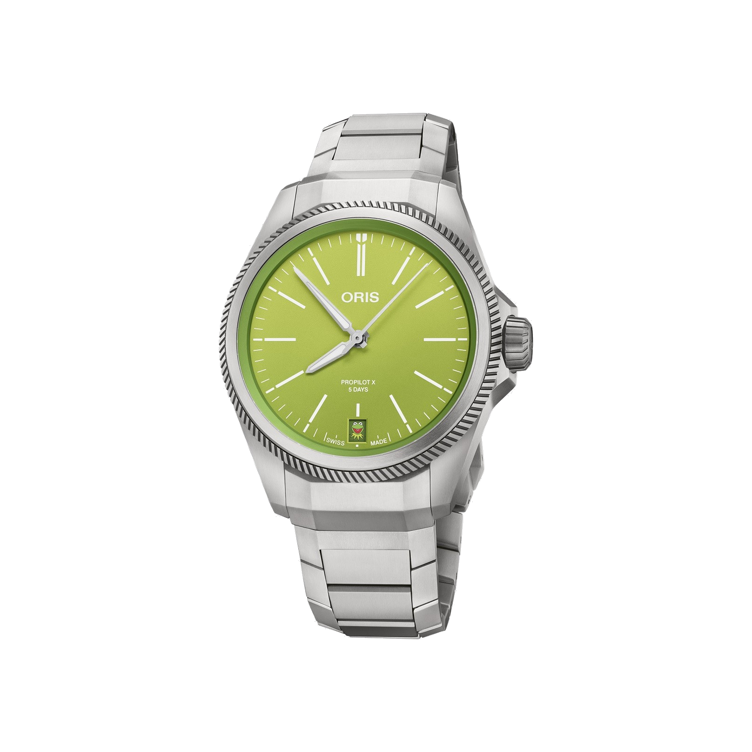 Oris ProPilot X Calibre 400 Kermit Edition 01 400 7778 7157-Set