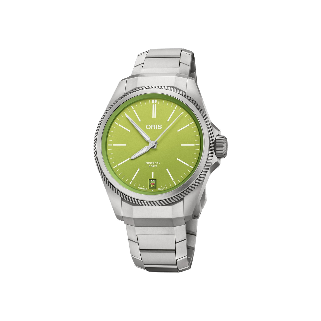 Oris ProPilot X Calibre 400 Kermit Edition 01 400 7778 7157-Set