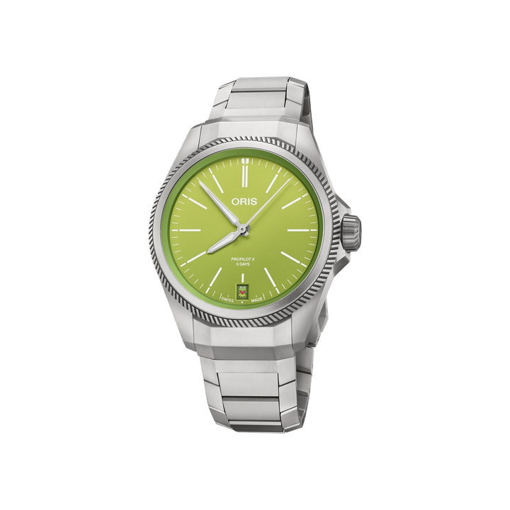 Oris ProPilot X Calibre 400 Kermit Edition 01 400 7778 7157-Set