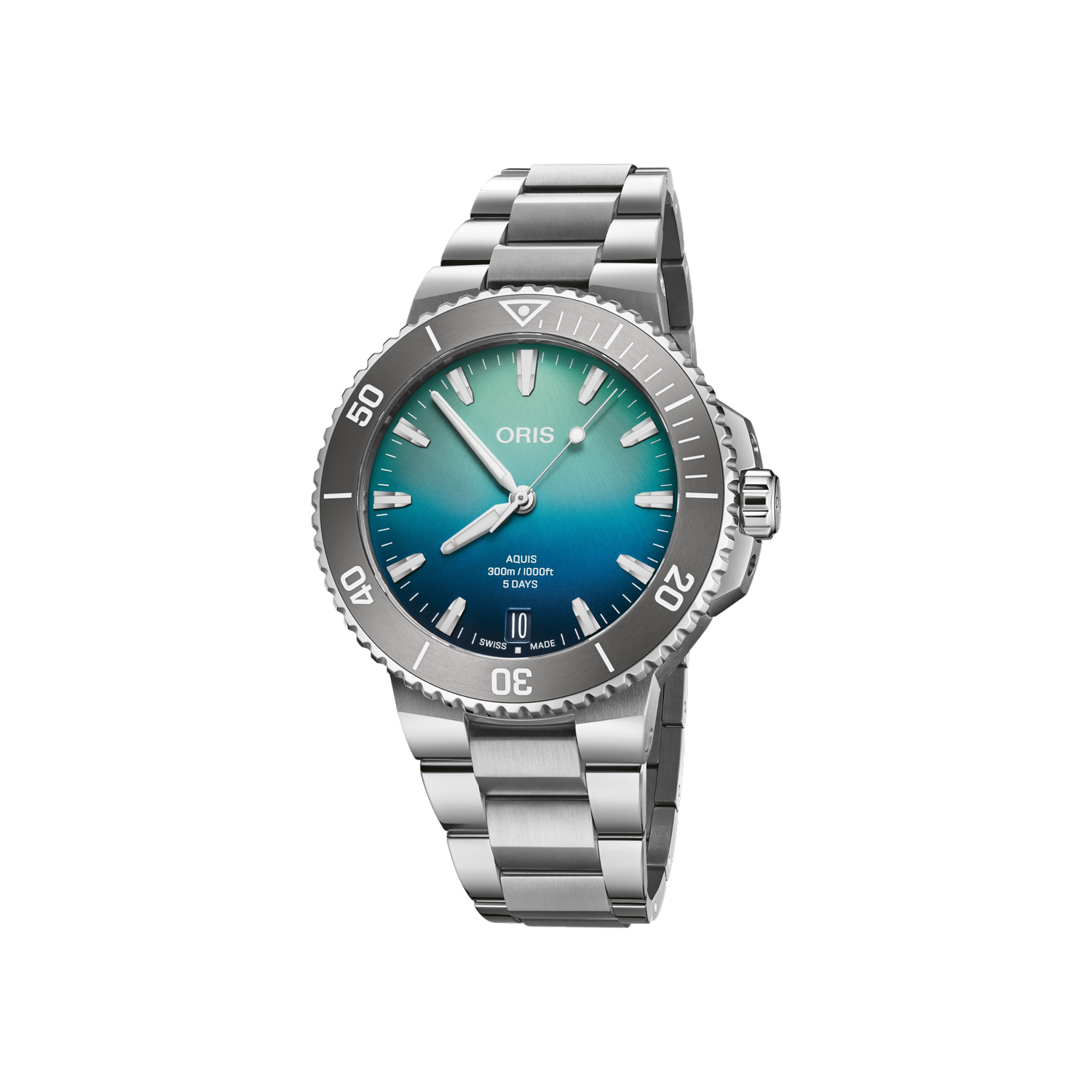 Oris Aquis Date Great Barrier Reef Limited Edition IV 01 400 7790 4185-Set