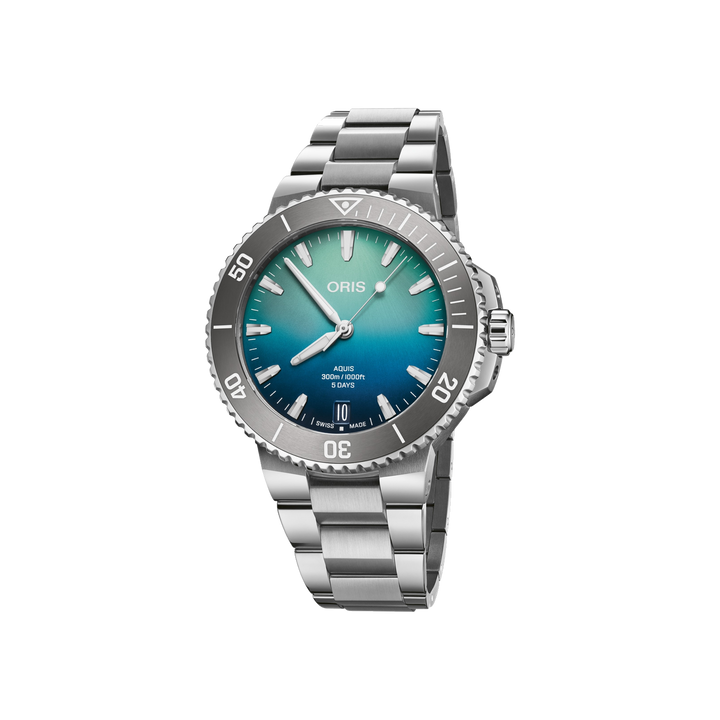 Oris Aquis Date Great Barrier Reef Limited Edition IV 01 400 7790 4185-Set