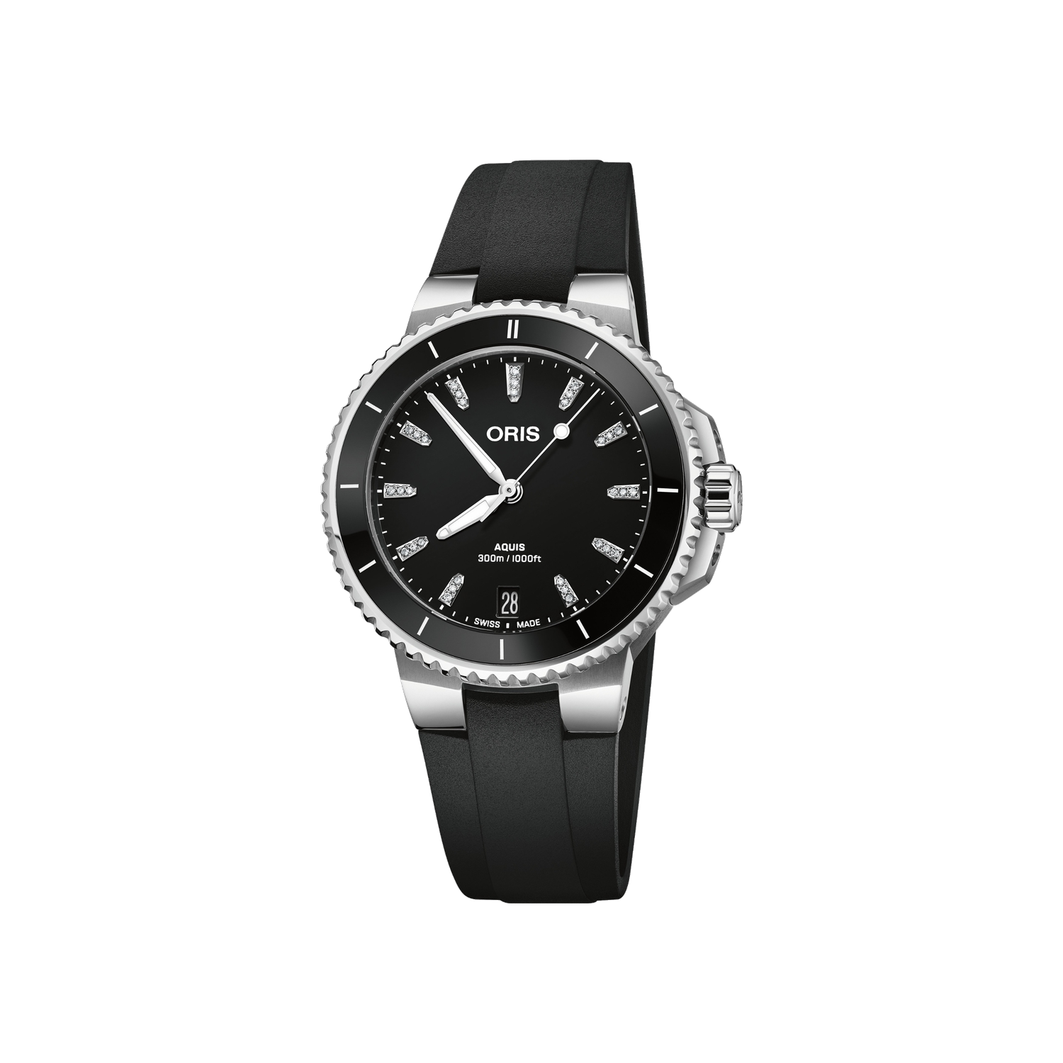 Oris Aquis Date Diamonds 01 733 7792 4194-07 4 19 64FC