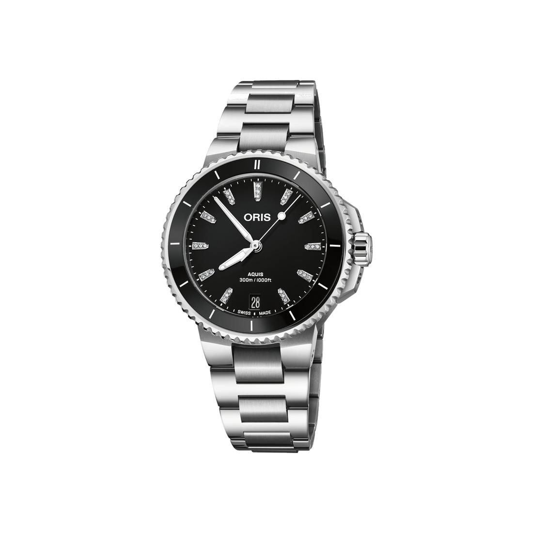 Oris Aquis Date Diamonds 01 733 7792 4194-07 8 19 05P