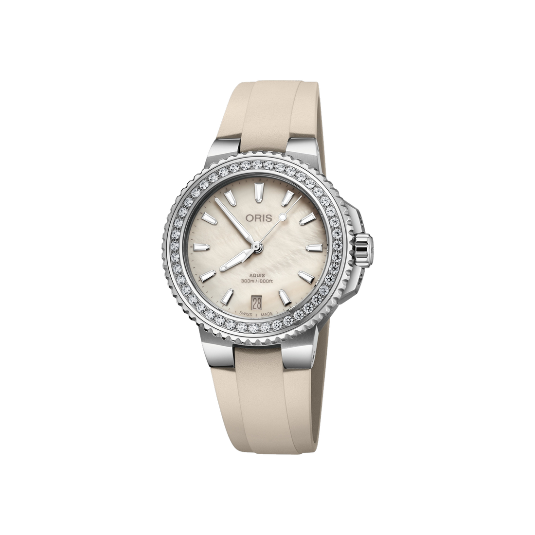 Oris Aquis Date Diamonds 01 733 7792 4956-07 4 19 61FC