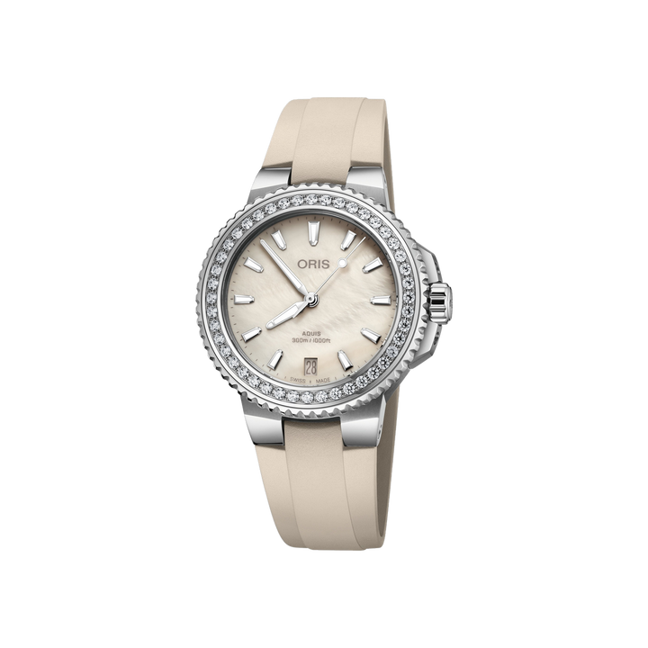 Oris Aquis Date Diamonds 01 733 7792 4956-07 4 19 61FC