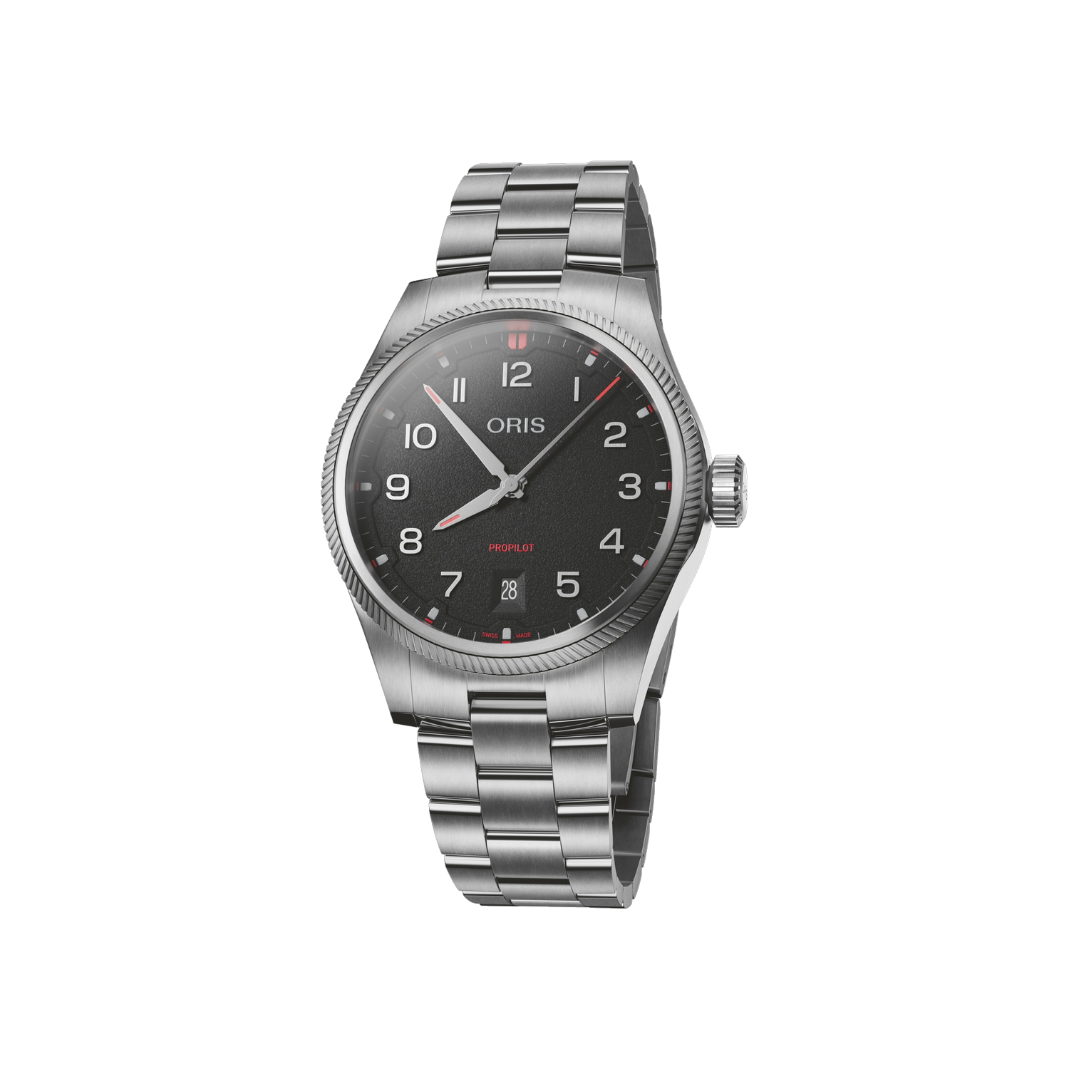 Oris ProPilot Date Black 01 733 7805 4164-07 8 20 04LC