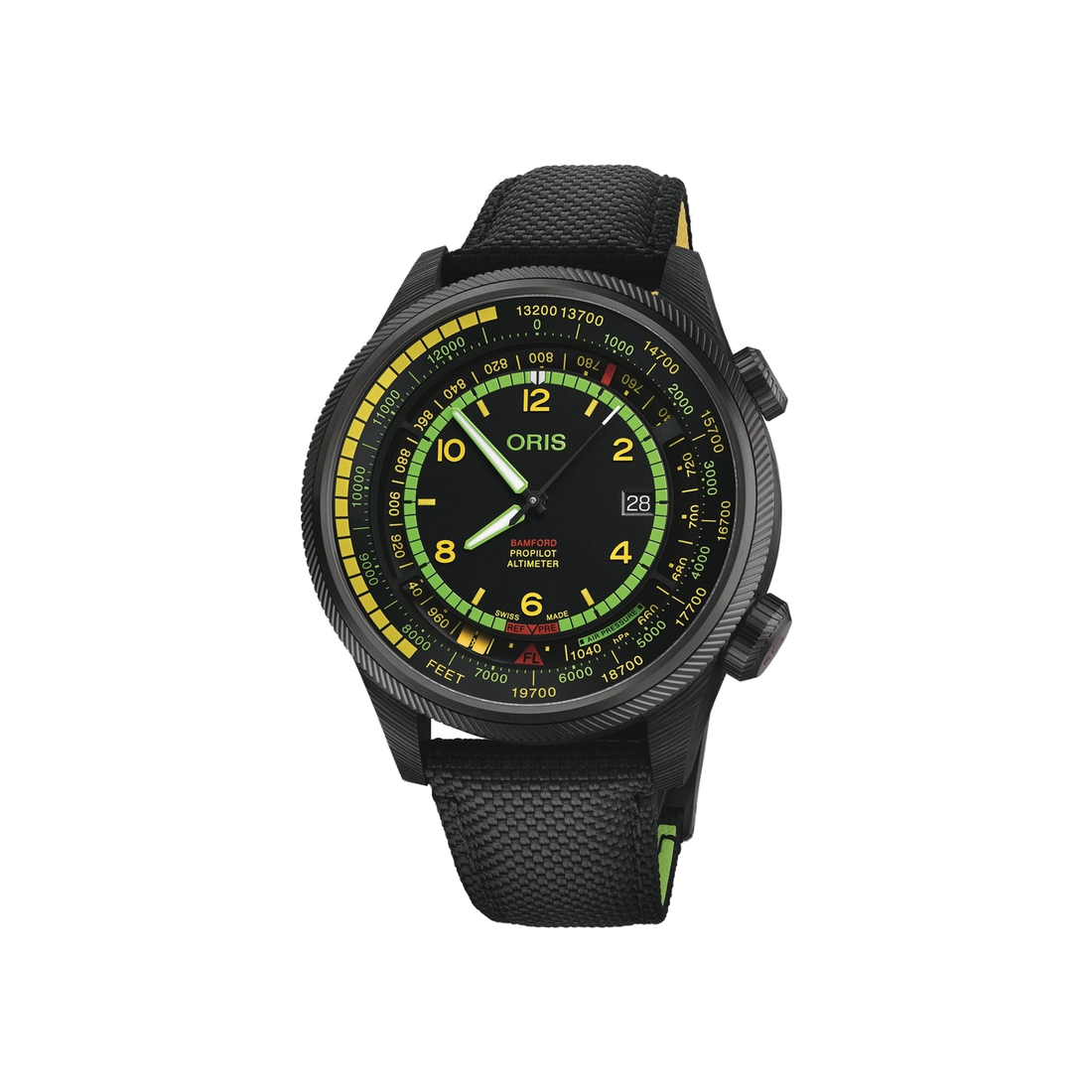 Oris ProPilot Altimeter x Bamford Mission Control Limited Edition 01 793 7775 8724-Set