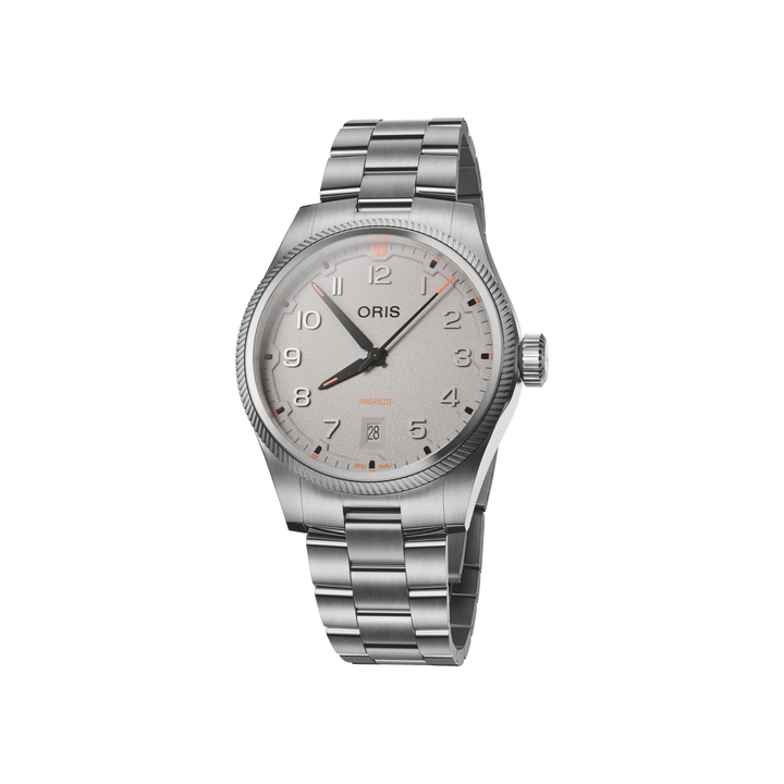 Oris ProPilot Date Chalk 01 733 7805 4163-07 8 20 04LC