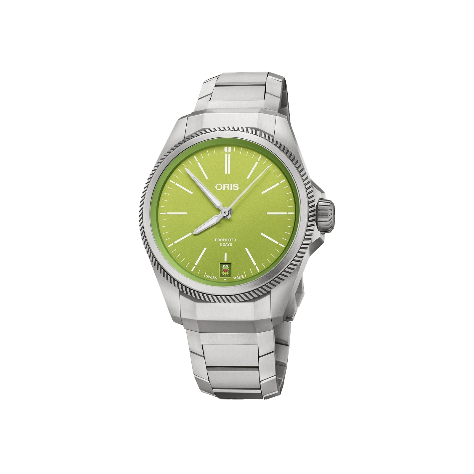 Oris ProPilot X Calibre 400 Kermit Edition 01 400 7778 7157-Set