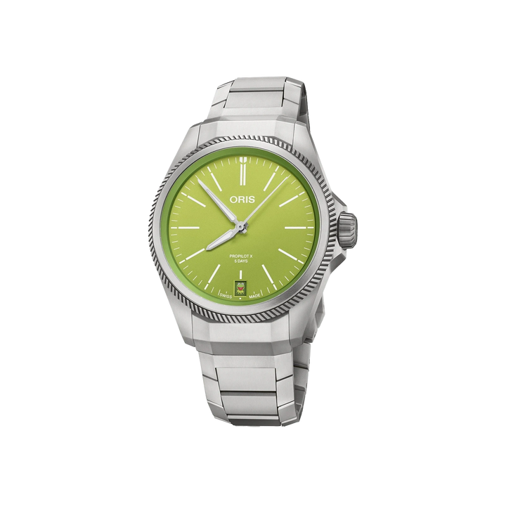 Oris ProPilot X Calibre 400 Kermit Edition 01 400 7778 7157-Set