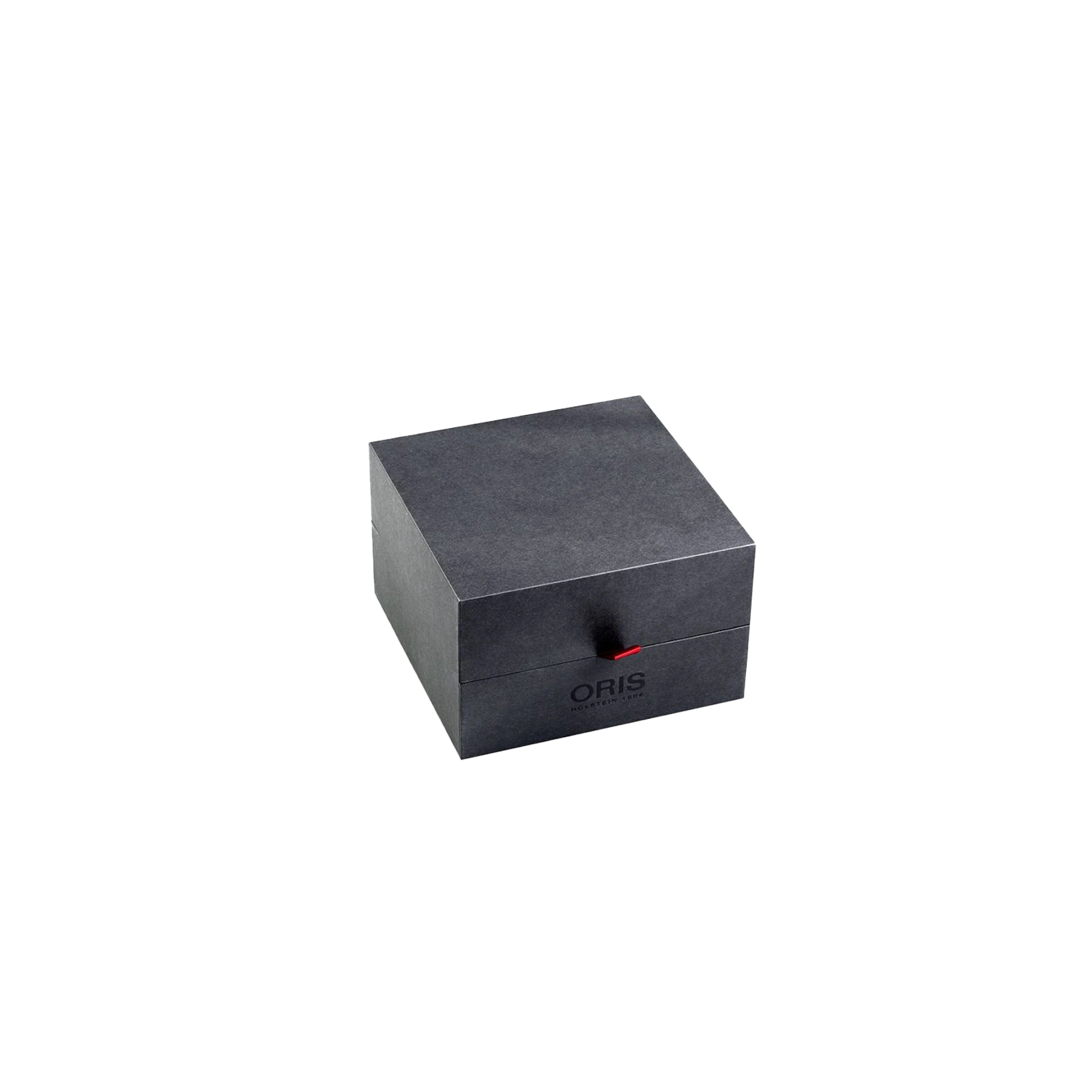zamknięte pudełko od zegarka oris