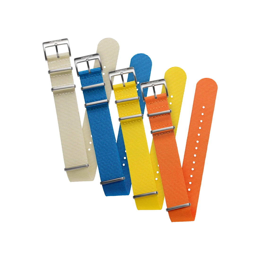 Unimatic Bold nato steel strap set