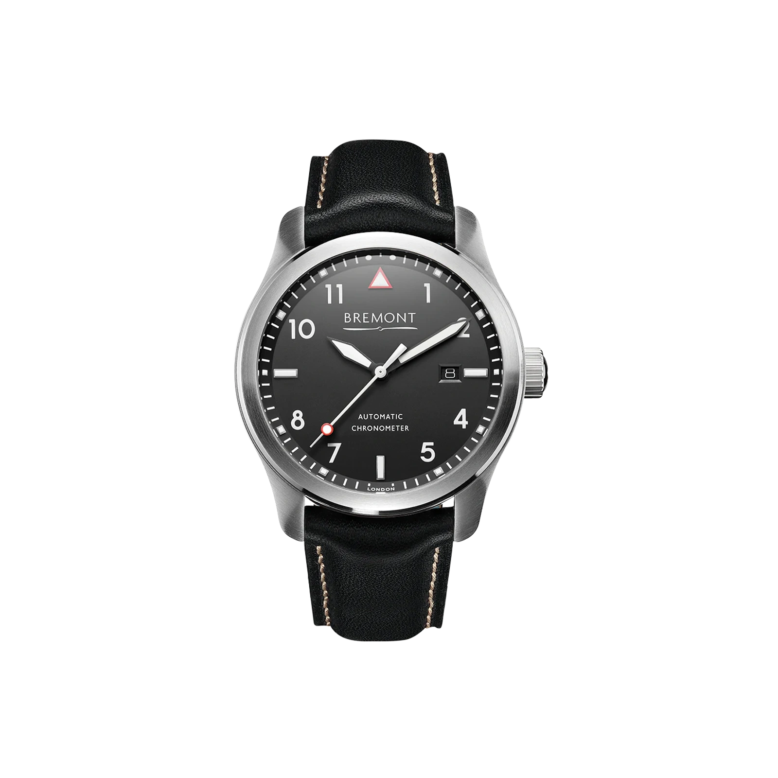 zegarek klasyczny czarny Bremont SOLO 43 WH